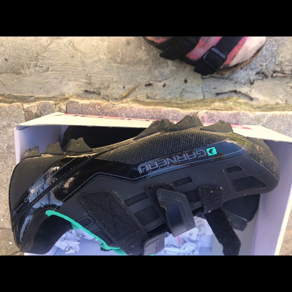 Biking clip in shoes